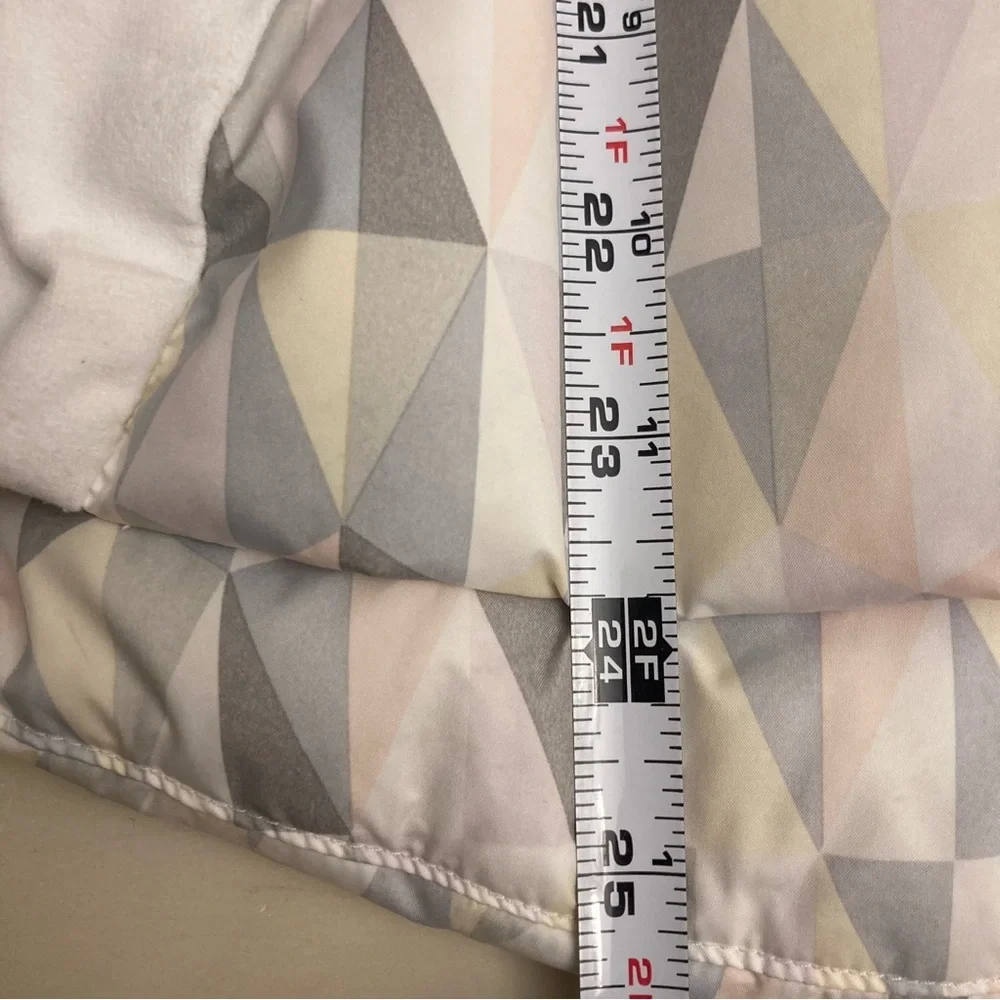 lululemon athletica White and Gray Puffer Jacket